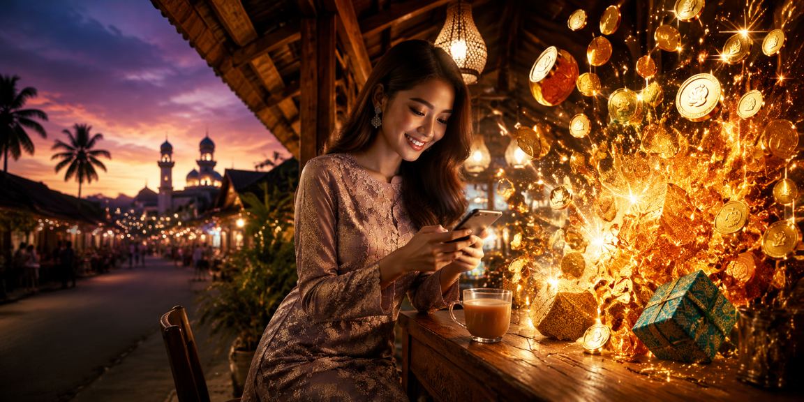 Pengguna Malaysia memasang aplikasi kasino